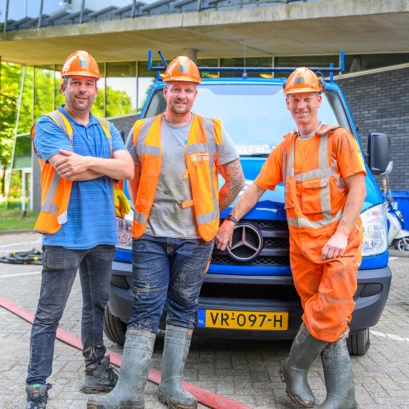 Groepsfoto schijf
