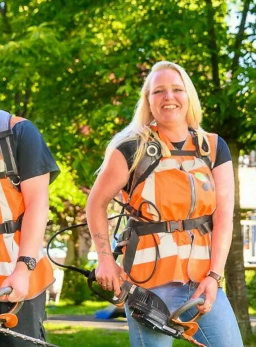 Medewerkers groen
