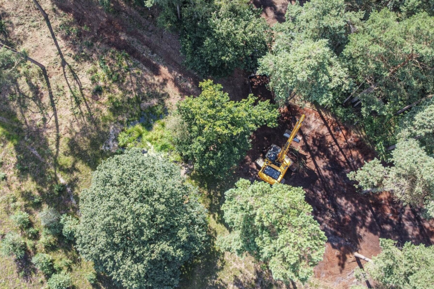 Werken midden in de natuur